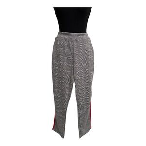 Stylish Gray and Red Women's Pants
